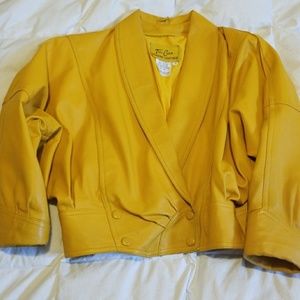 Women's leather jacket